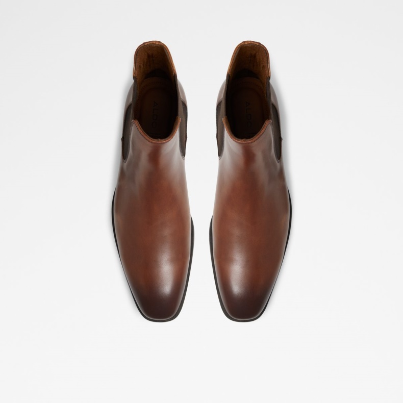 Mode Cognac Aldo Olaeloth Chelsea Støvle