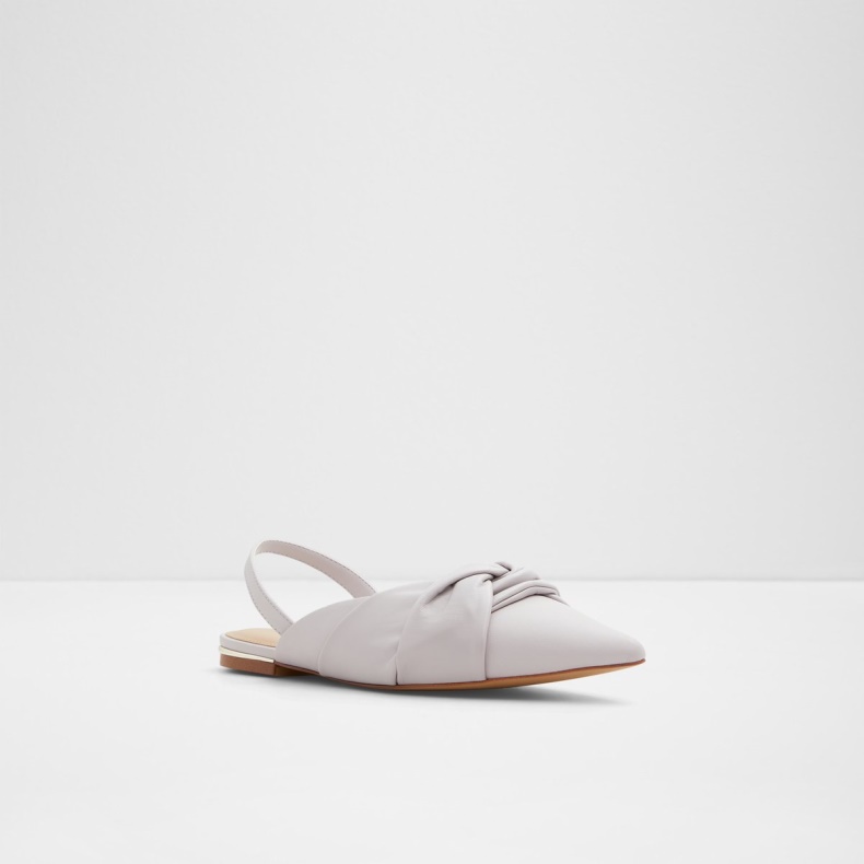 Aldo Mode Grå Olly Sling Back Ballerina