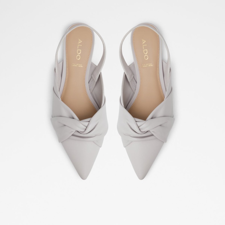 Aldo Mode Grå Olly Sling Back Ballerina