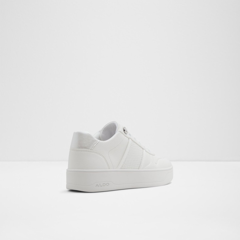 Ny Ankomst Ortive Lav Top Sneaker Platform Aldo Mode Hvid