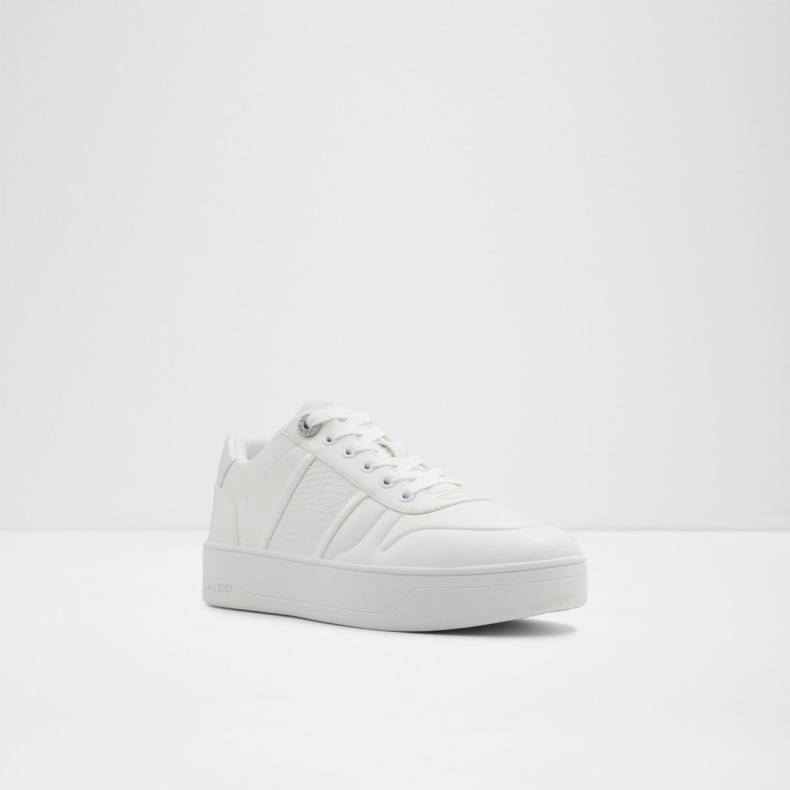 Ny Ankomst Ortive Lav Top Sneaker Platform Aldo Mode Hvid