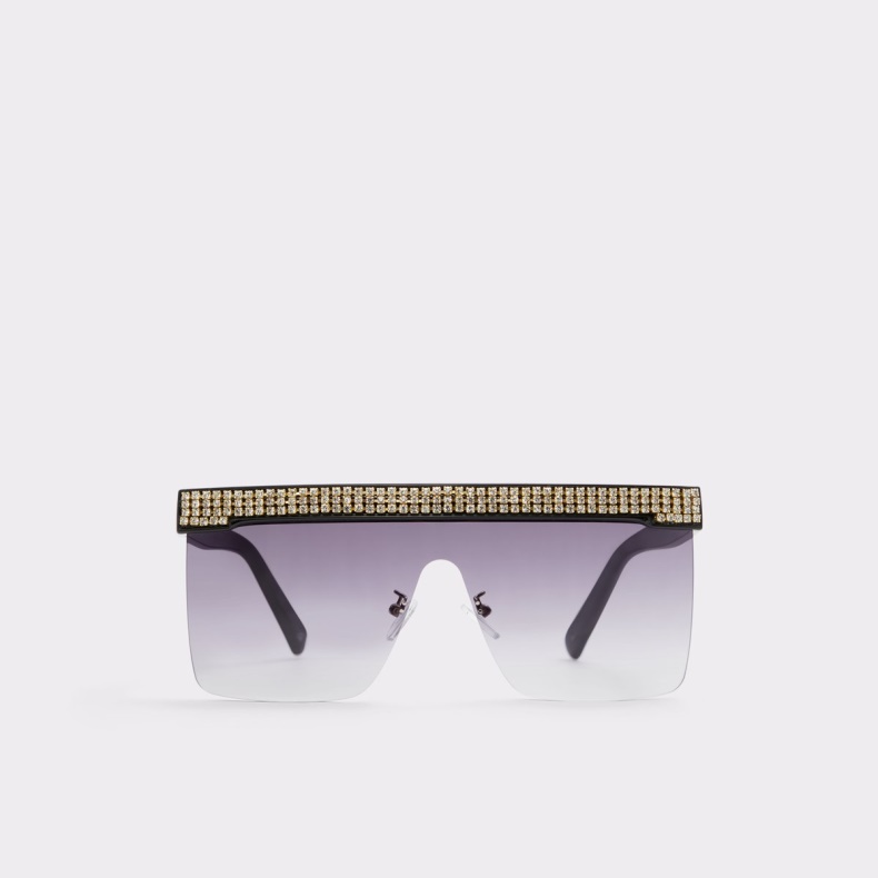 Sort-guld Multi Fashion Aldo Pickthorne Skjold Solbriller