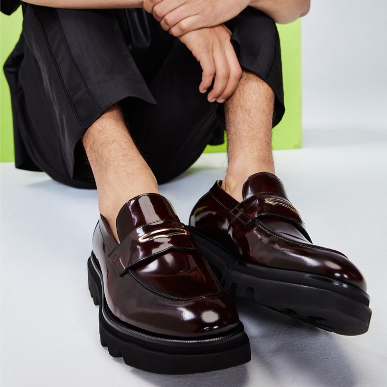 Mode Aldo Rød Ny Ankomst Pierre Loafer Lug Sål