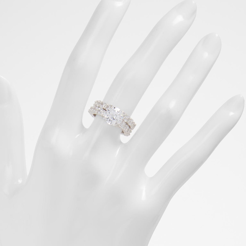 Fashion Aldo Sølvklar Multi Plagens Ring