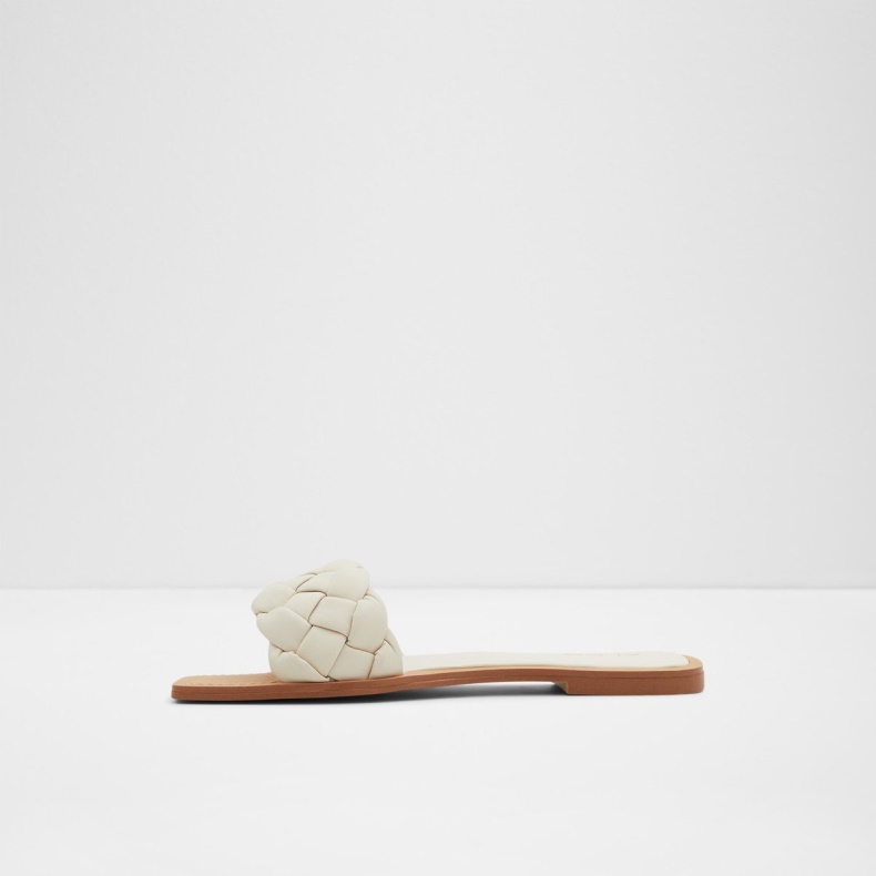 Poets Slide Sandal Aldo Mode Hvid