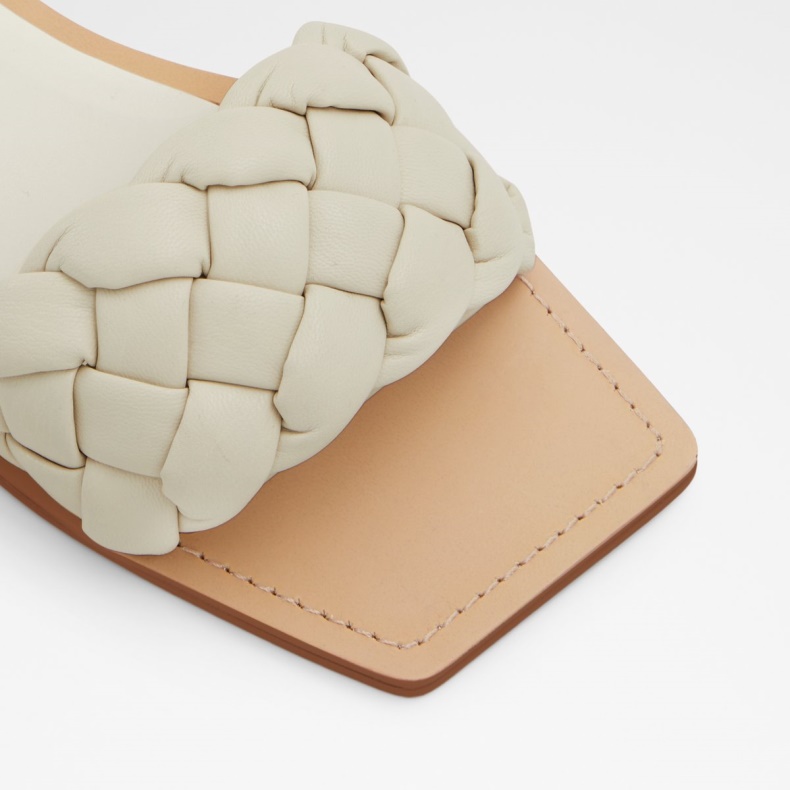 Poets Slide Sandal Aldo Mode Hvid