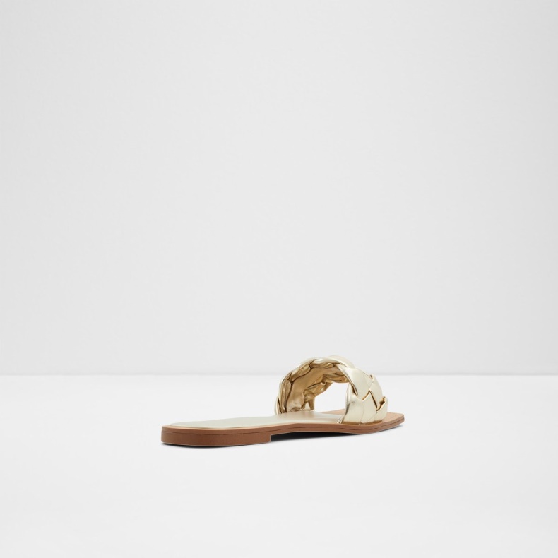 Mode Guld Aldo Poets Slide Sandal