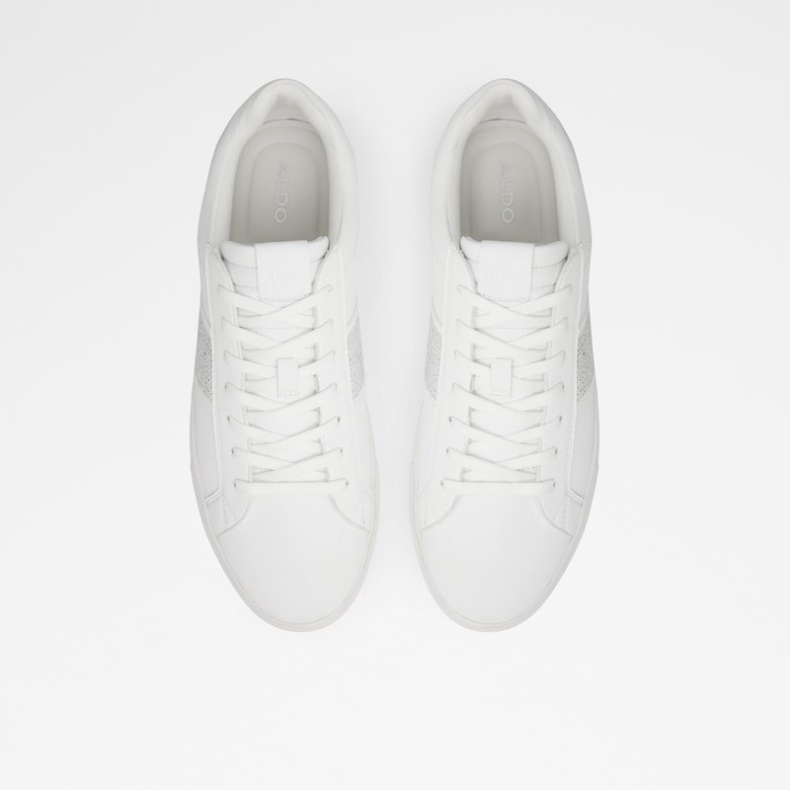 Hvid Syntetisk Skinnende Mode Aldo Pondia