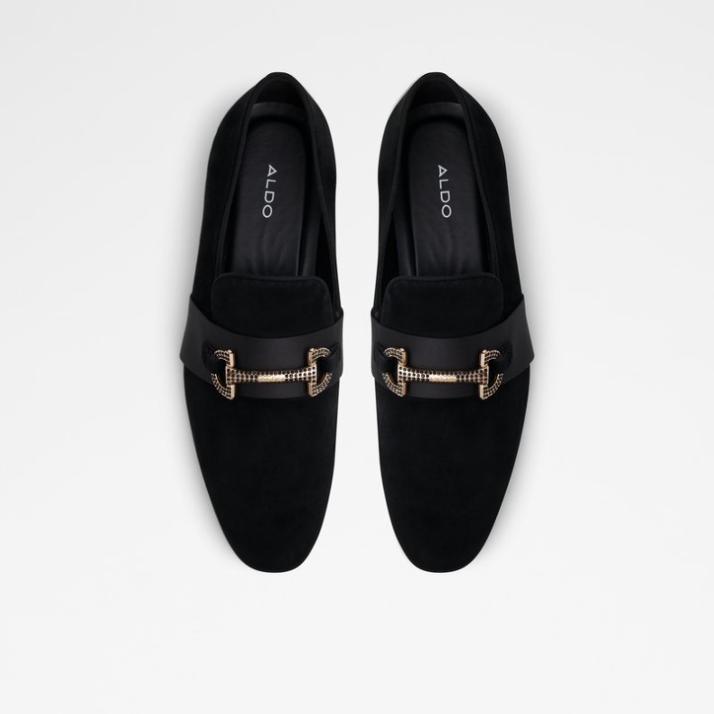 Aldo Fashion Sort Læder Ruskind Popluxe