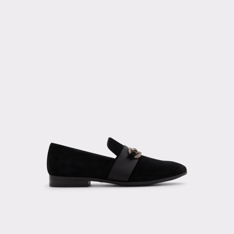 Sort Læder Ruskind Aldo Fashion Popluxe Loafer