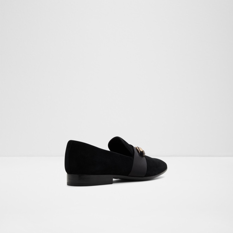 Sort Læder Ruskind Aldo Fashion Popluxe Loafer