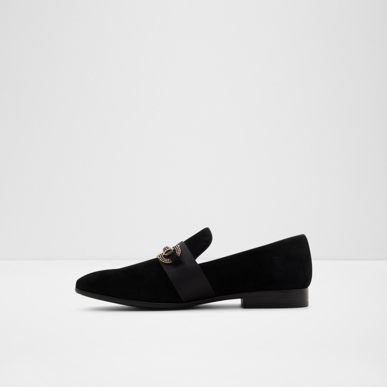 Sort Læder Ruskind Aldo Fashion Popluxe Loafer