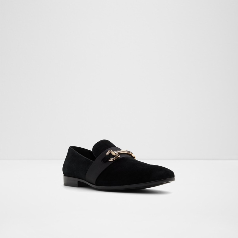 Sort Læder Ruskind Aldo Fashion Popluxe Loafer