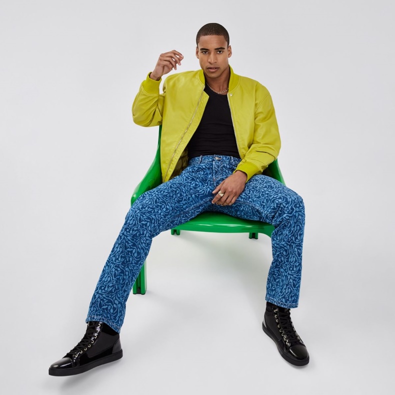 Popstar Høj Top Sneaker Kop Sål Mode Aldo Sort Syntetisk Fløjl