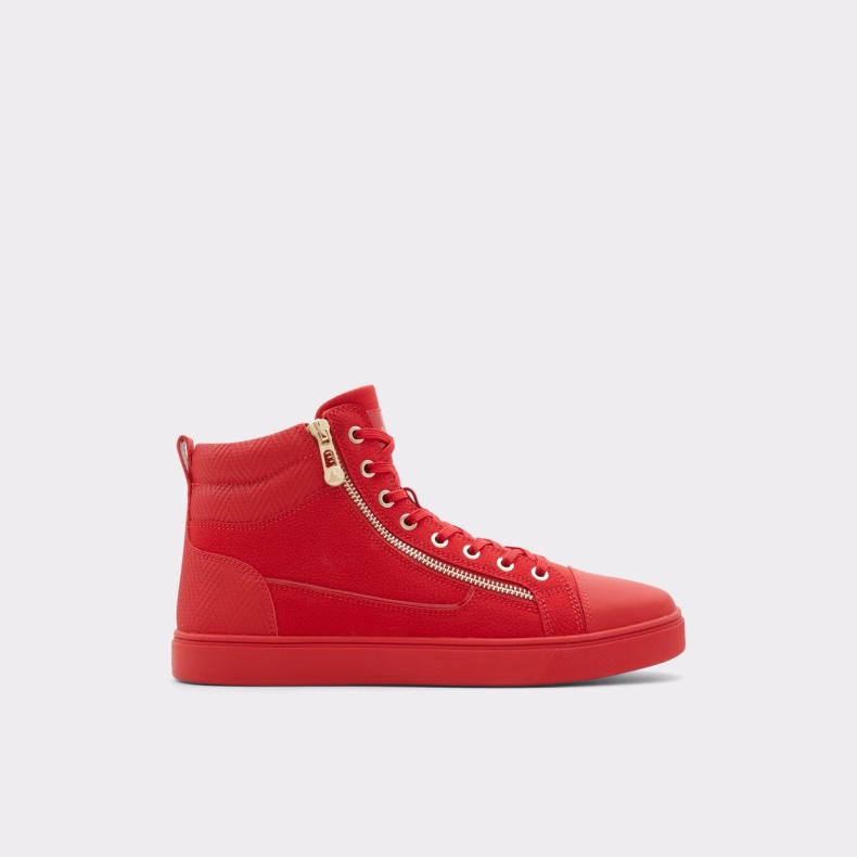 Fashion Aldo Lyserød Popstar High Top Sneaker Cup Sål