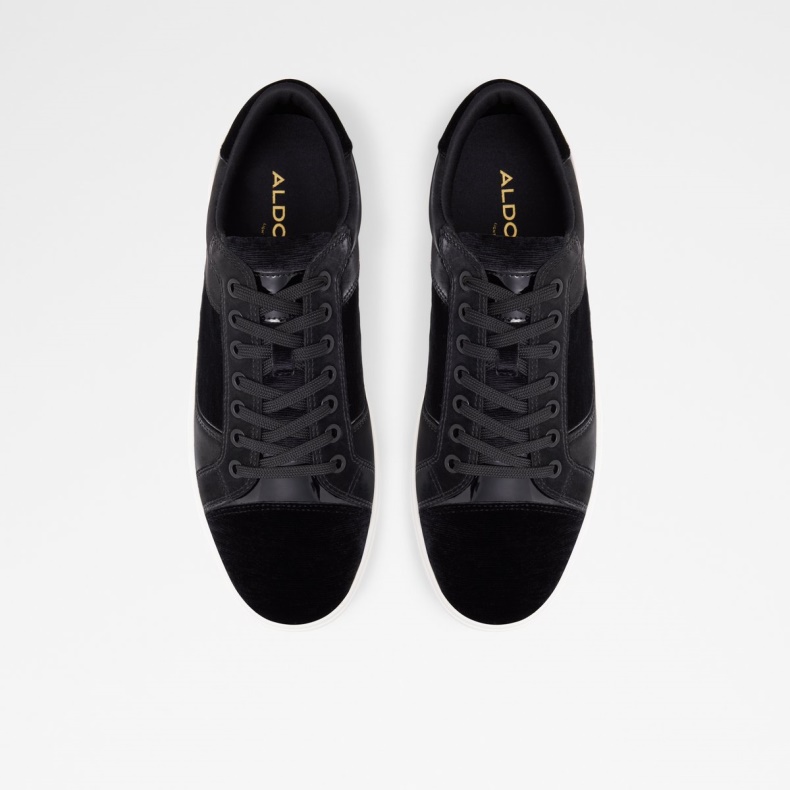 Popstep Lav Top Sneaker Kop Sål Sort Tekstil Aldo Mode