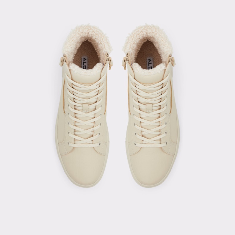 Fashion Aldo Medium Beige Preralith Støvlekopsål Med Snøre