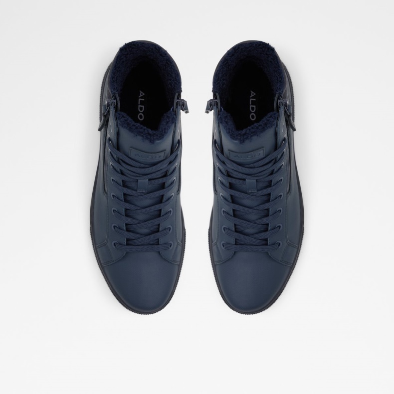 Marineblå Ny Ankomst Preralith Støvle Kop Med Snørebånd Sål Fashion Aldo