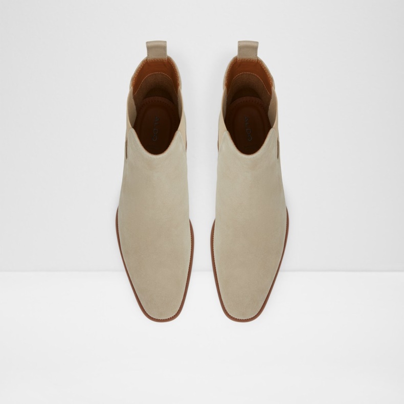 Aldo Fashion Mørk Beige Priawyn Chelsea Støvle