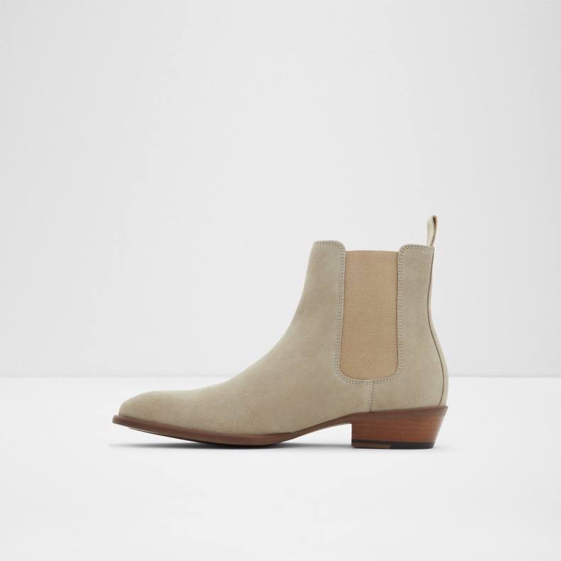 Aldo Fashion Mørk Beige Priawyn Chelsea Støvle