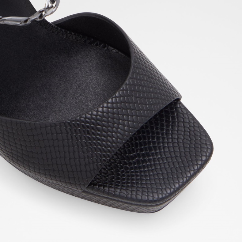 Aldo Mode Ny Ankomst Prisilla Sandal Stilethæl Sort