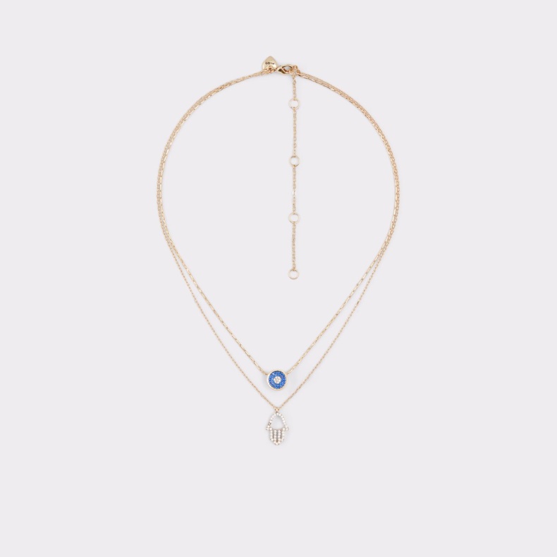 Aldo Fashion Qerarith Halskæde Mørkeblå