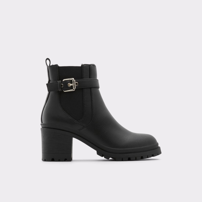 Qimas Chelsea Boot Lug Sål Mode Sort Aldo