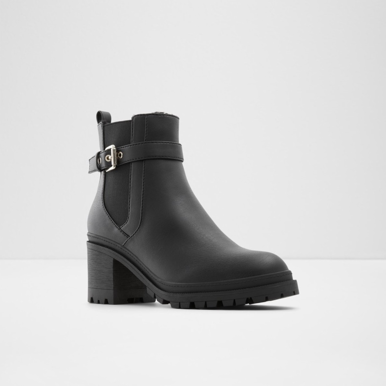 Qimas Chelsea Boot Lug Sål Mode Sort Aldo