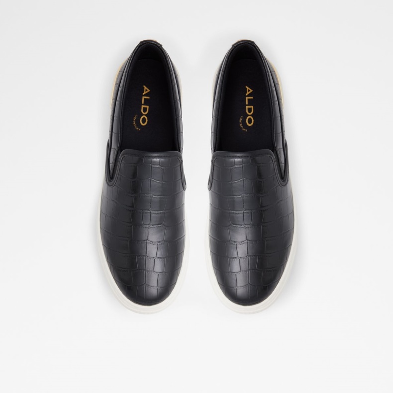 Aldo Sort Mode Quarta Lav Top Sneaker Cup Sål