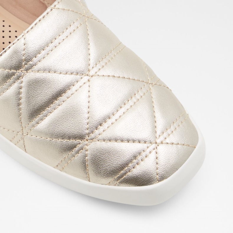 Mode Sølv Quilten Slip On Aldo