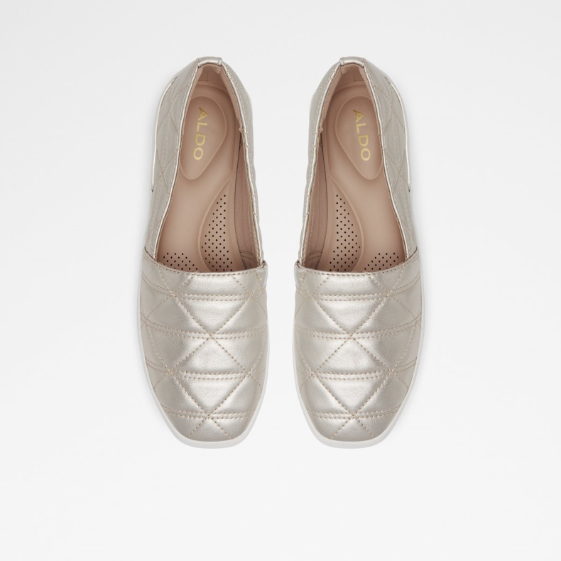 Mode Sølv Quilten Slip On Aldo
