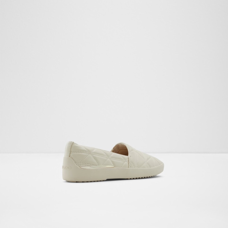 Hvid Quilten Slip På Aldo Mode