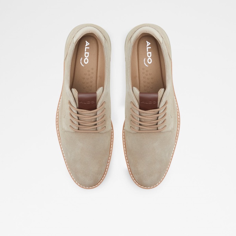 Fashion Mørk Beige Aldo Rakersgrip Oxford Sko