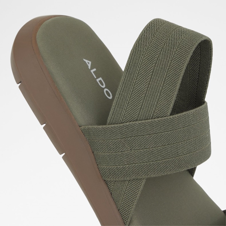 Fashion Khaki Aldo Repos Sling Back Sandal
