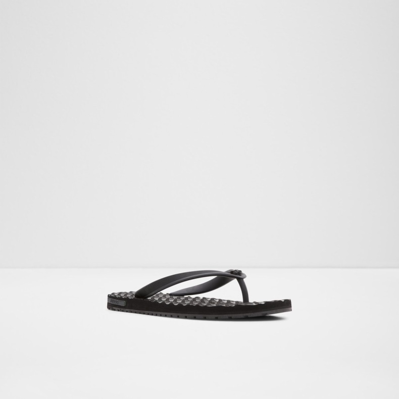 Sorte Mode Aldo Rickle Flip Flops