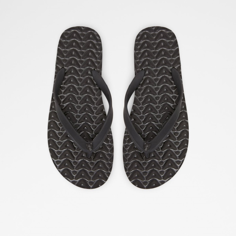 Sorte Mode Aldo Rickle Flip Flops