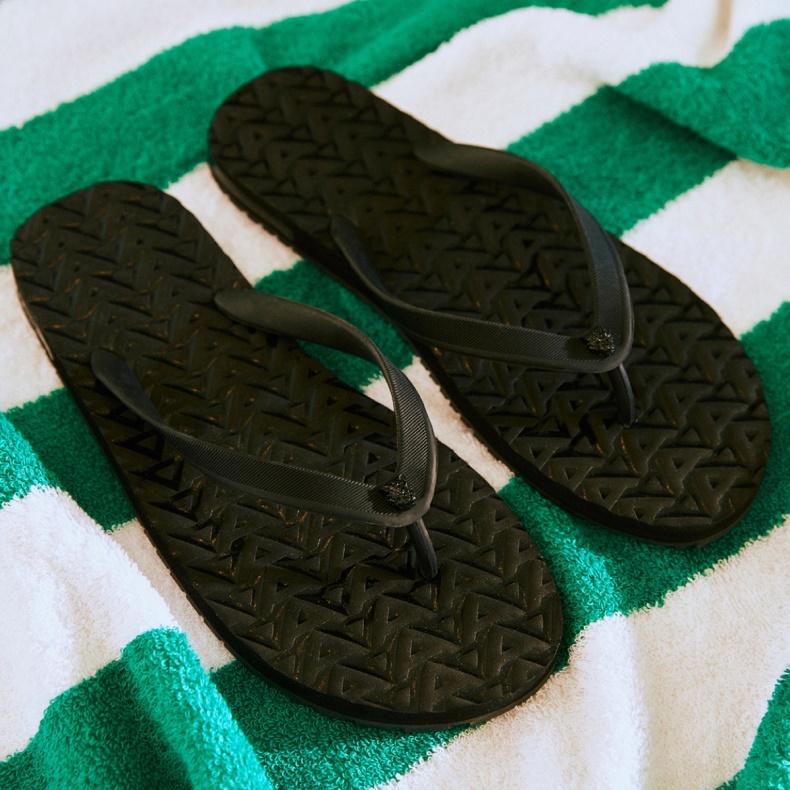 Sorte Mode Aldo Rickle Flip Flops