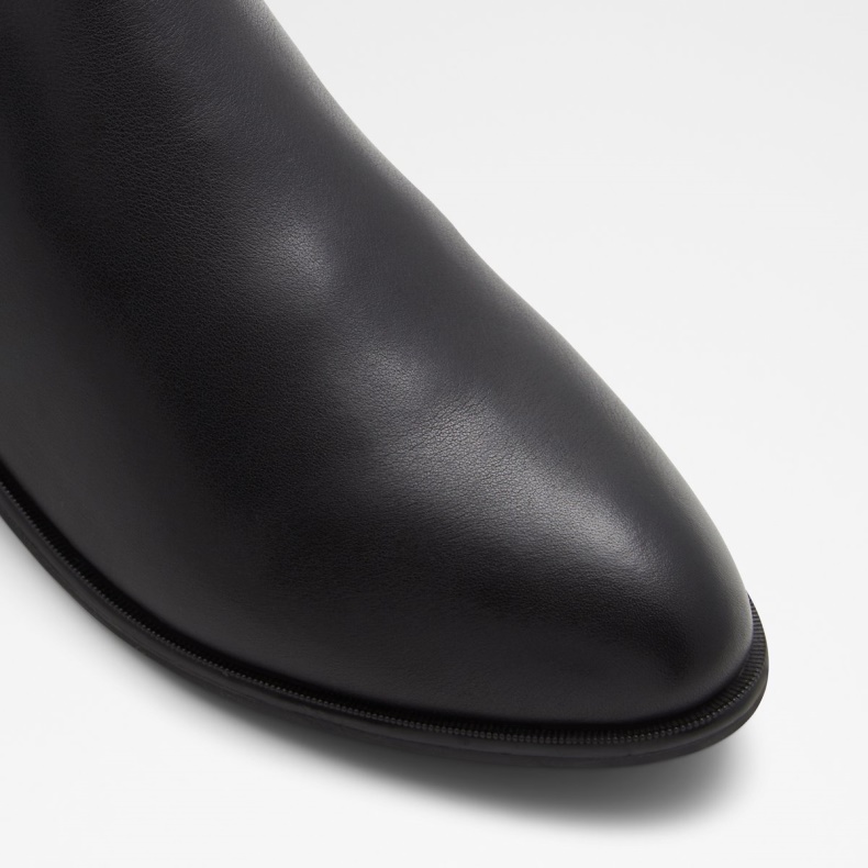 Ny Ankomst Riraven Ridestøvle Blokhæl Mode Aldo Sort