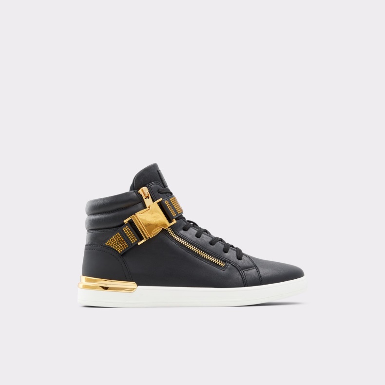 Sort Aldo Fashion Roger High Top Sneaker
