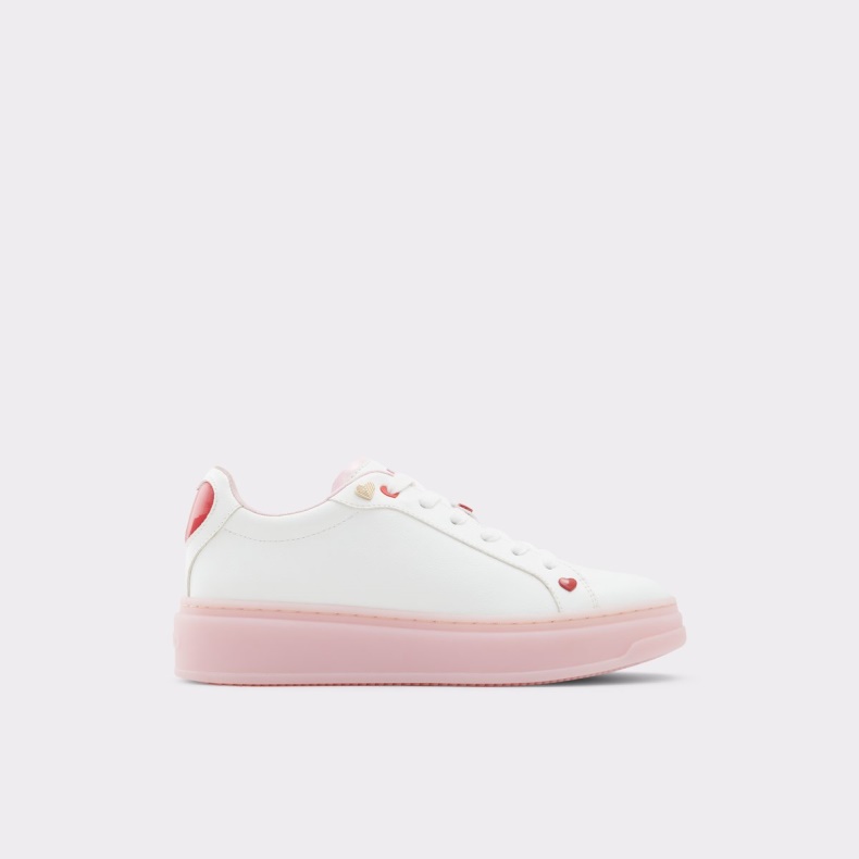 Aldo Fashion Rosecloud Lav Top Sneaker Hvid