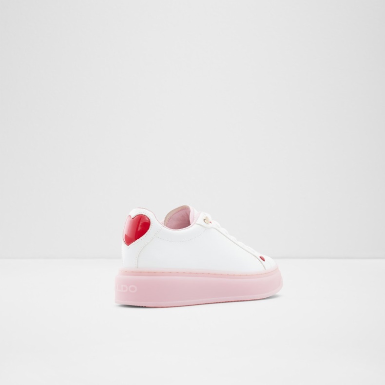 Aldo Fashion Rosecloud Lav Top Sneaker Hvid