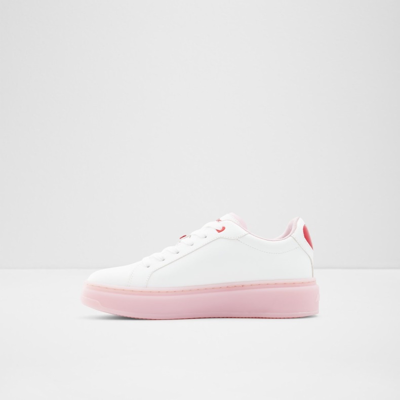 Aldo Fashion Rosecloud Lav Top Sneaker Hvid