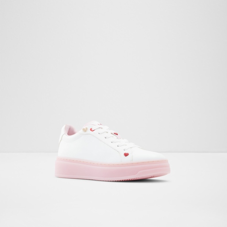 Aldo Fashion Rosecloud Lav Top Sneaker Hvid