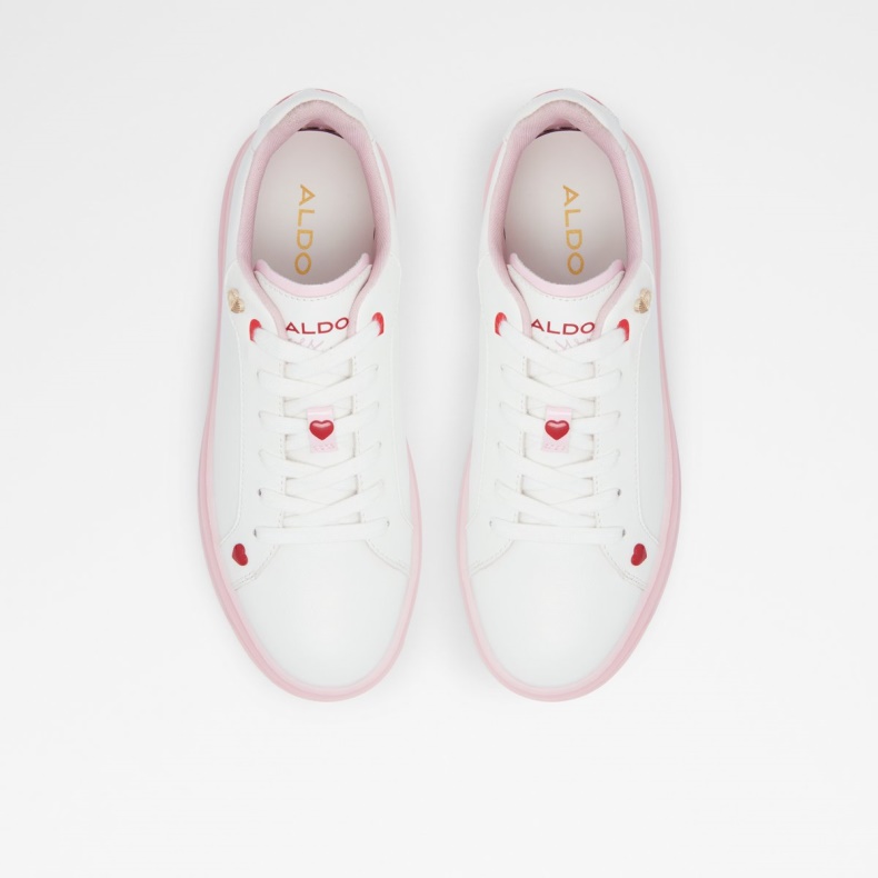 Hvid Aldo Fashion Rosecloud Lav Top Sneaker