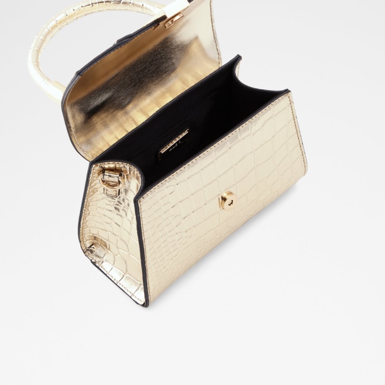 Aldo Fashion Rotorua Top Håndtag Taske Guld