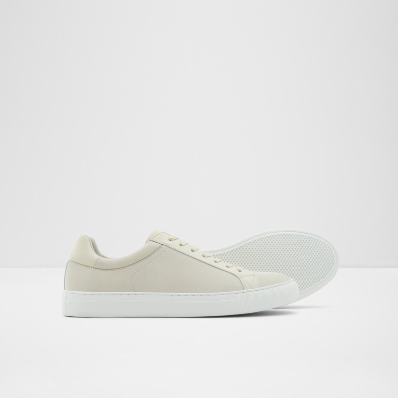Aldo Fashion Saidreau Lav Top Sneaker Hvid Læder Glat