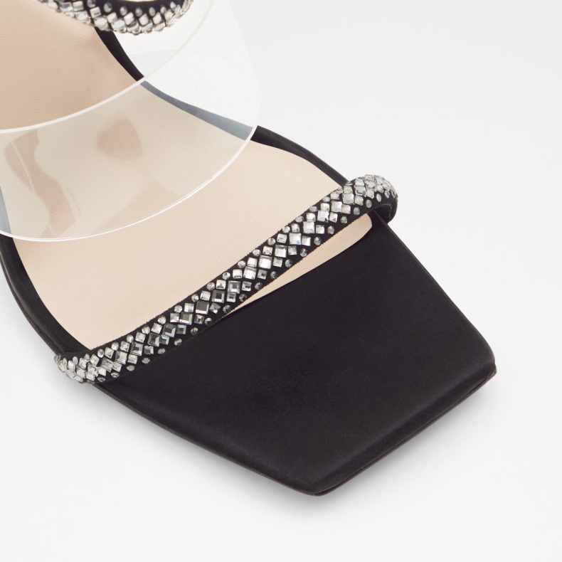 Aldo Fashion Sort Selima Højhælet Sandal Stilethæl