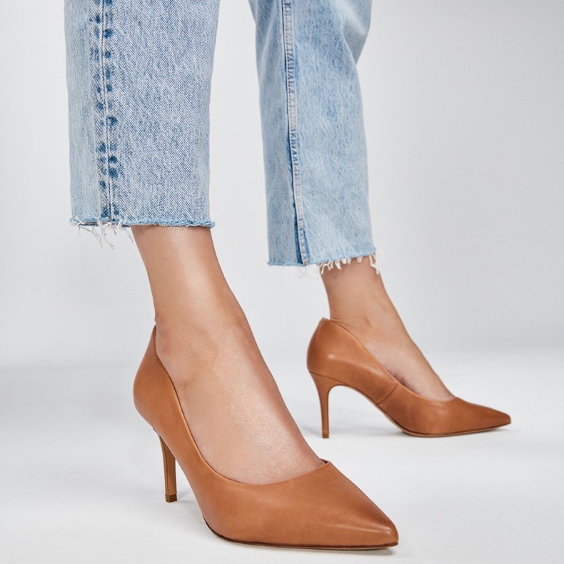 Ny Ankomst Sereniti Pump Stilethæl Aldo Mode Medium Brun