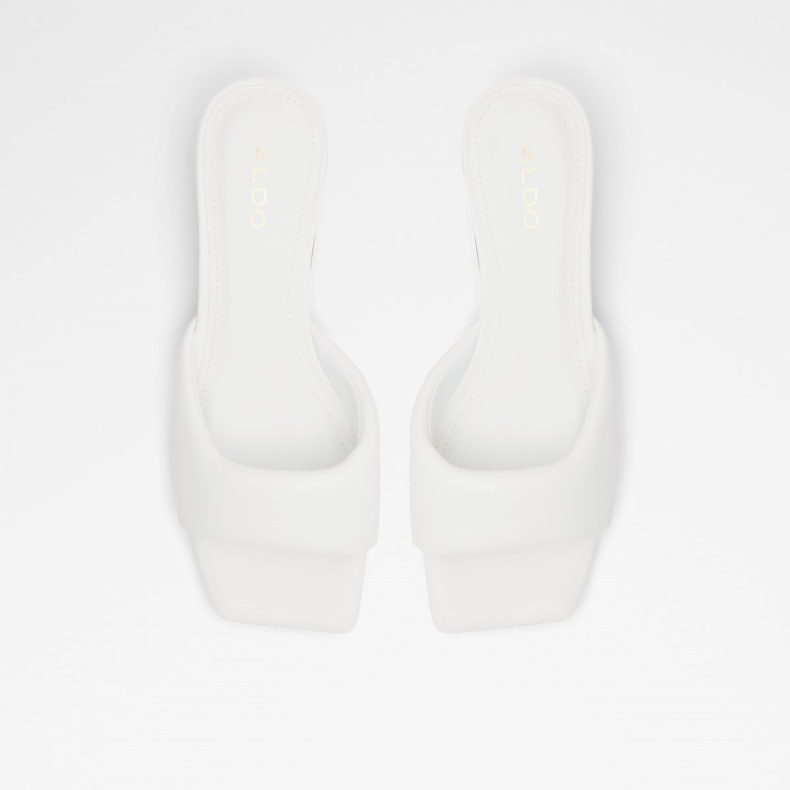 Aldo Simalia Hælede Muldyr Hvid Mode