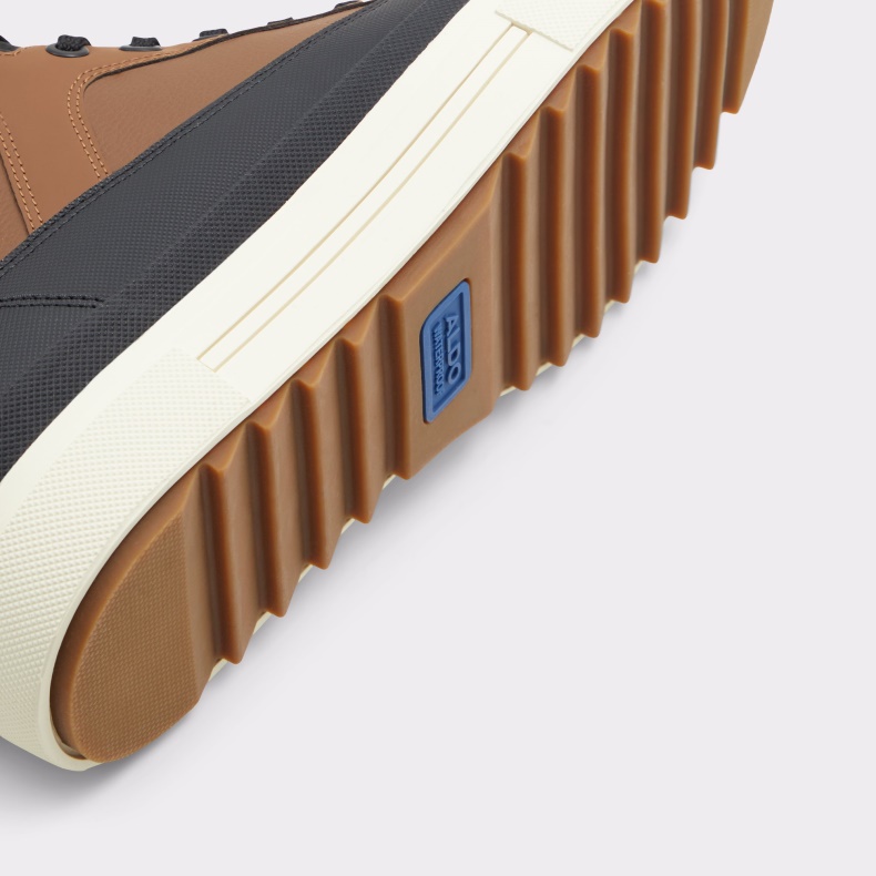Aldo Ny Ankomst Snowmass Lav Top Sneaker Kop Sål Cognac Mode